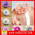 Passionate red flower bows lovely children hairband